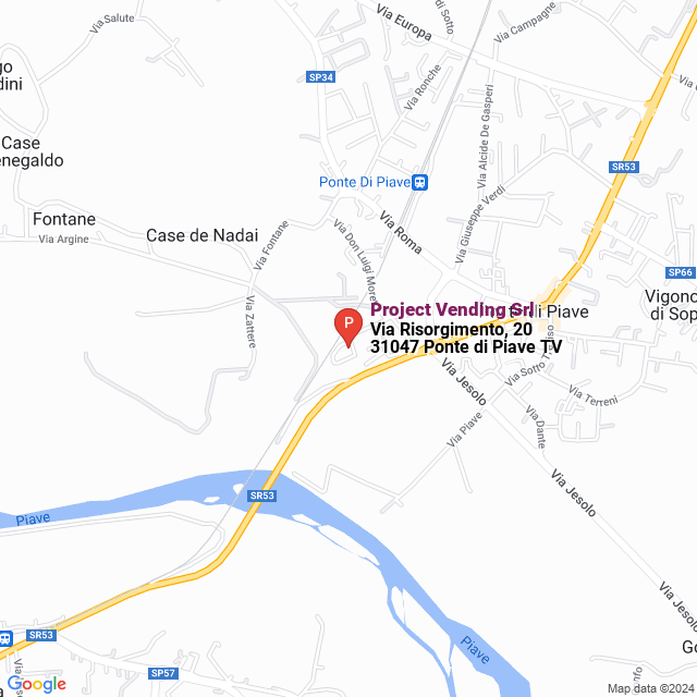 apri la mappa di Project Vending Srl