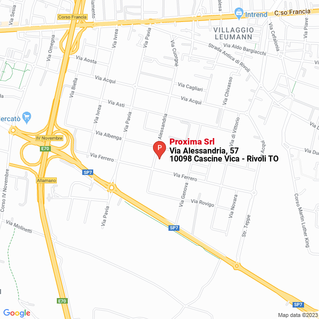 apri la mappa di Proxima Srl