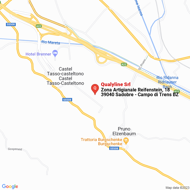 apri la mappa di Qualyline Srl