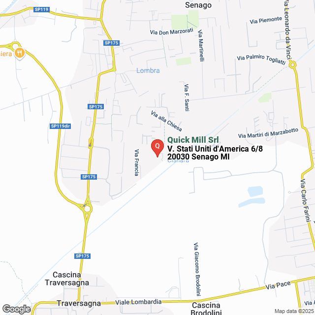 apri la mappa di Quick Mill Srl