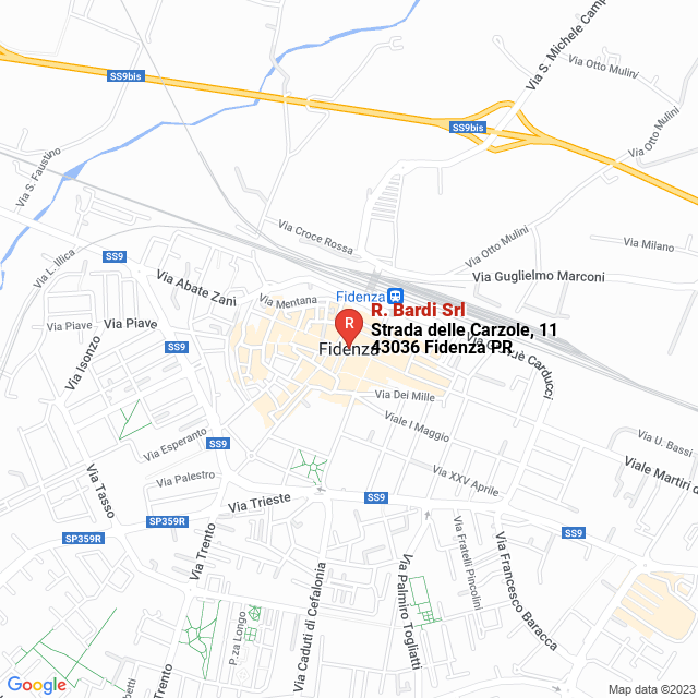 apri la mappa di R. Bardi Srl