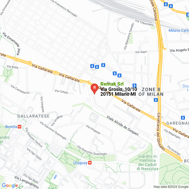 apri la mappa di Remak Srl