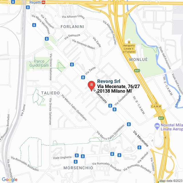 apri la mappa di Revorg Srl