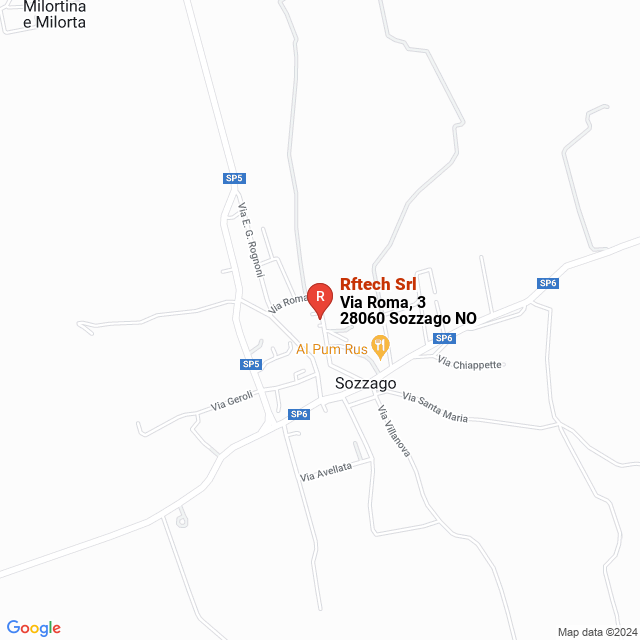 apri la mappa di Rftech Srl