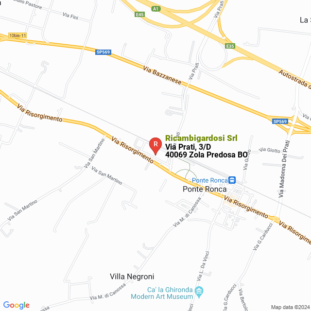 apri la mappa di Ricambigardosi Srl
