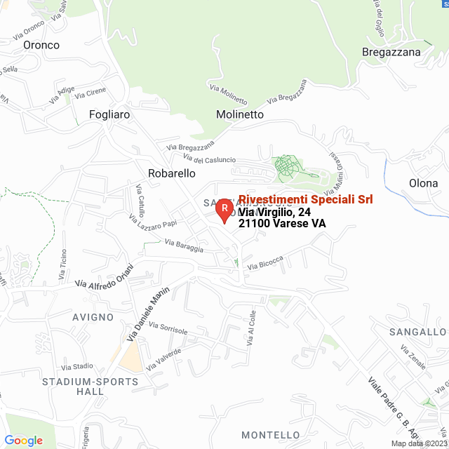 apri la mappa di Rivestimenti Speciali Srl