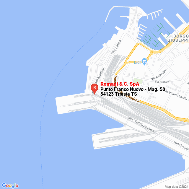 apri la mappa di Romani & C. SpA