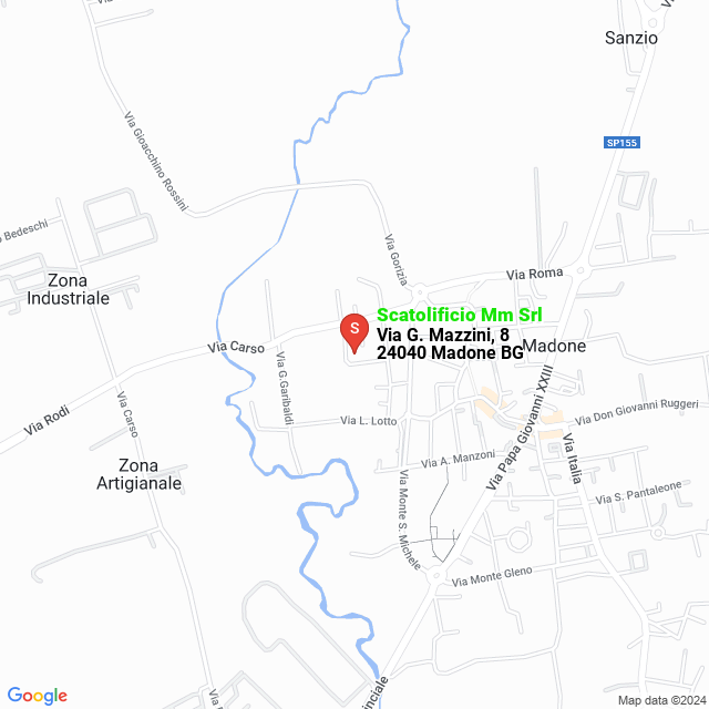 apri la mappa di Scatolificio Mm Srl