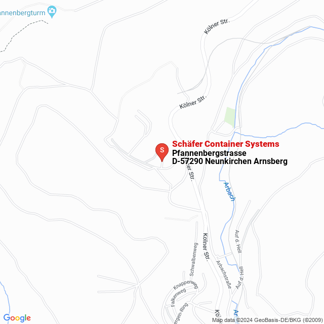 apri la mappa di Schäfer Container Systems