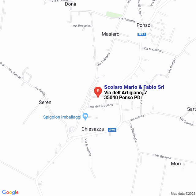 apri la mappa di Scolaro Mario & Fabio Srl