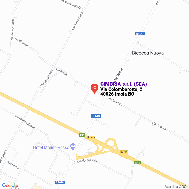 apri la mappa di CIMBRIA s.r.l. (SEA)