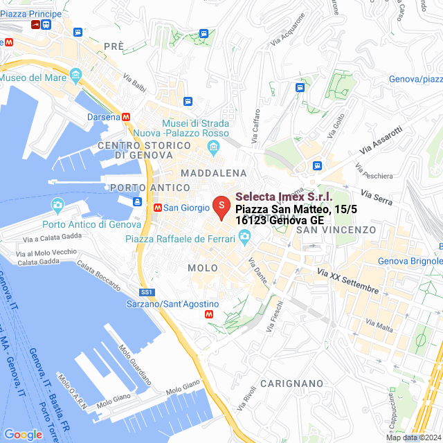 apri la mappa di Selecta Imex S.r.l.