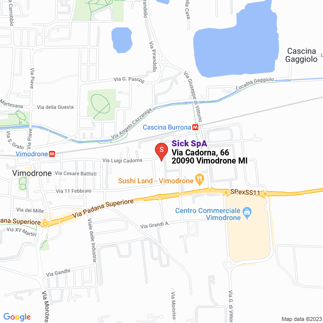 apri la mappa di Sick SpA