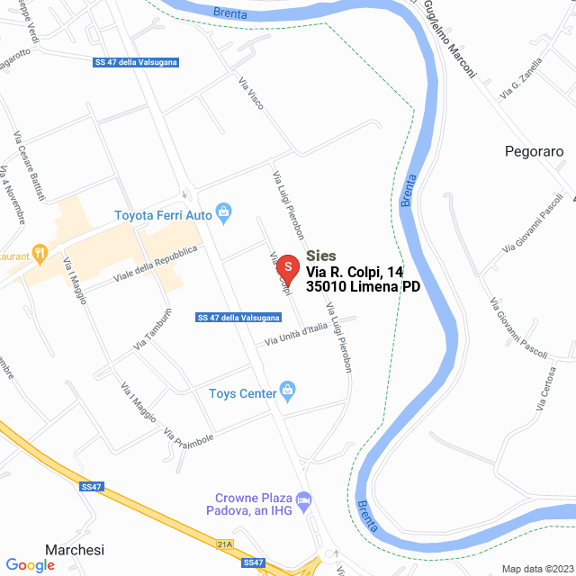 apri la mappa di Sies