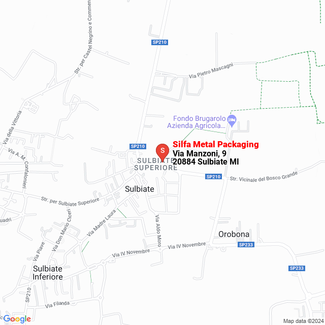 apri la mappa di Silfa Metal Packaging