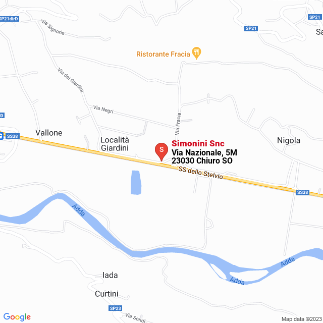 apri la mappa di Simonini Snc