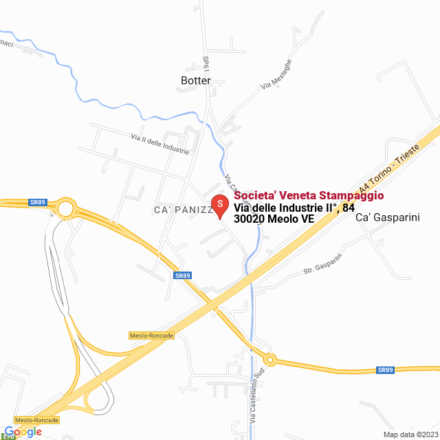 apri la mappa di Societa‘ Veneta Stampaggio