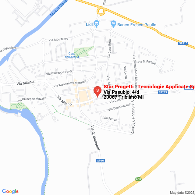 apri la mappa di Star Progetti - Tecnologie Applicate SpA