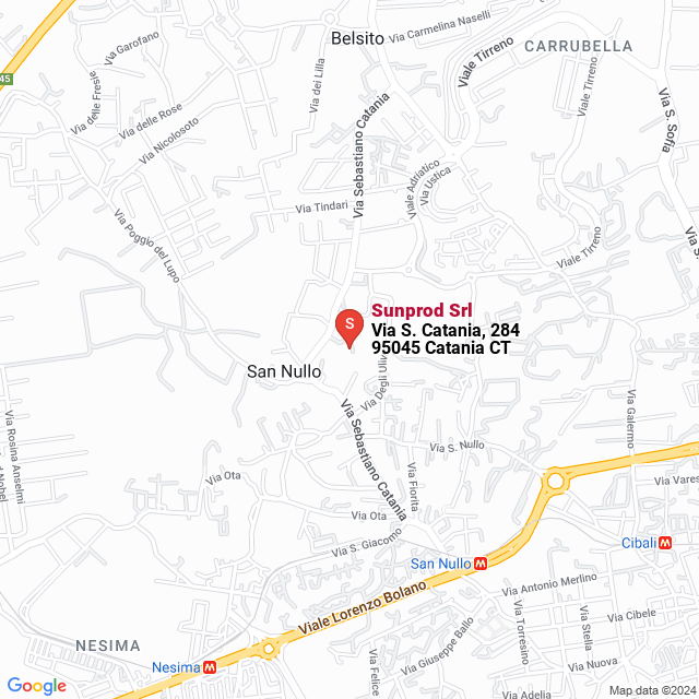 apri la mappa di Sunprod Srl