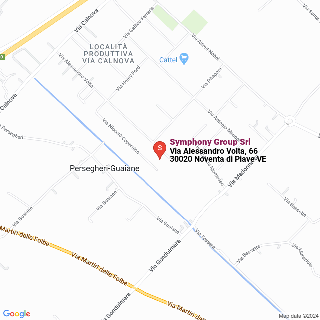 apri la mappa di Symphony Group Srl