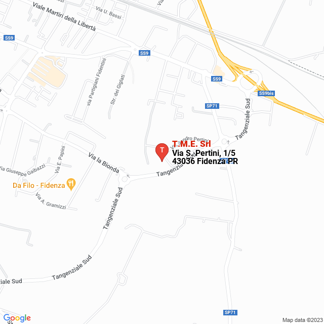 apri la mappa di T.M.E. Srl