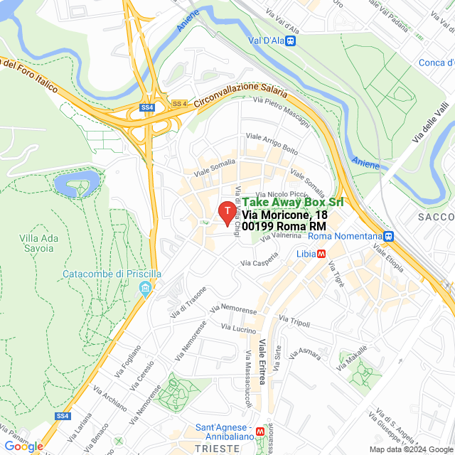 apri la mappa di Take Away Box Srl