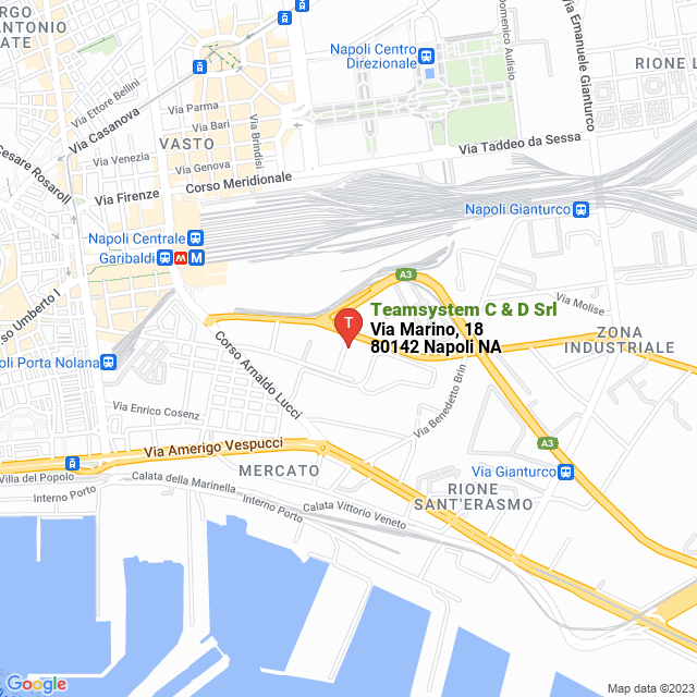 apri la mappa di Teamsystem C & D Srl