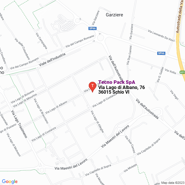 apri la mappa di Tecno Pack SpA