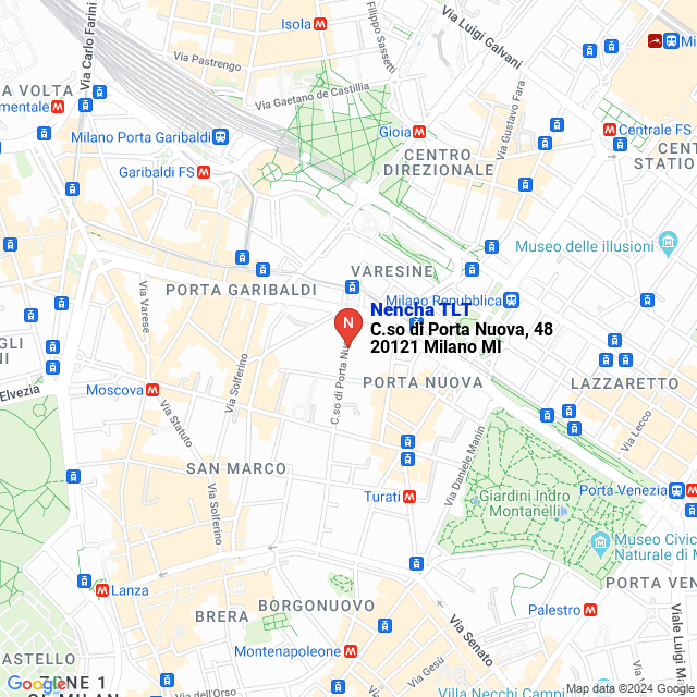 apri la mappa di Nencha TLT