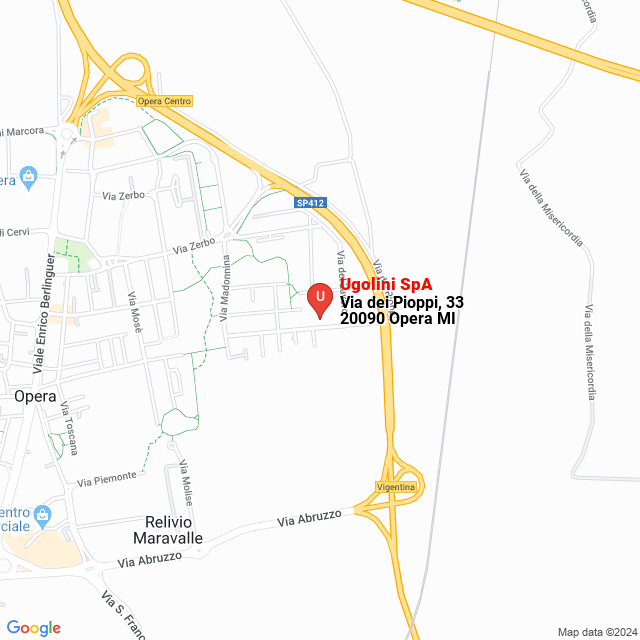 apri la mappa di Ugolini SpA