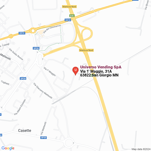 apri la mappa di Universo Vending SpA