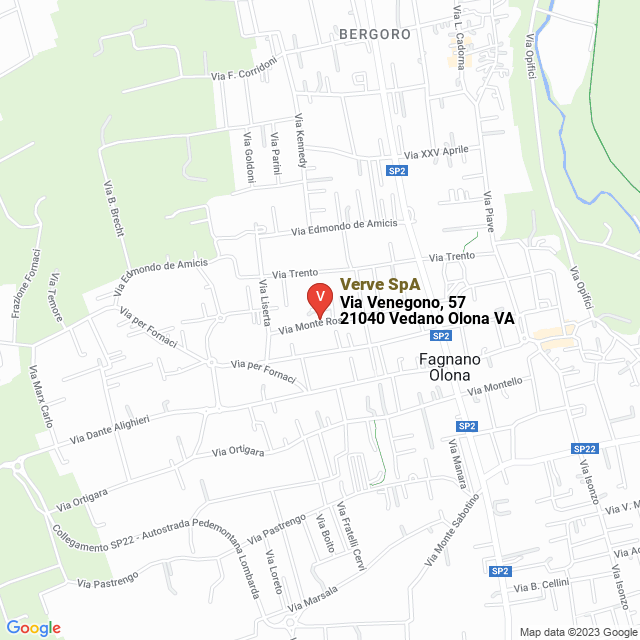 apri la mappa di Verve SpA