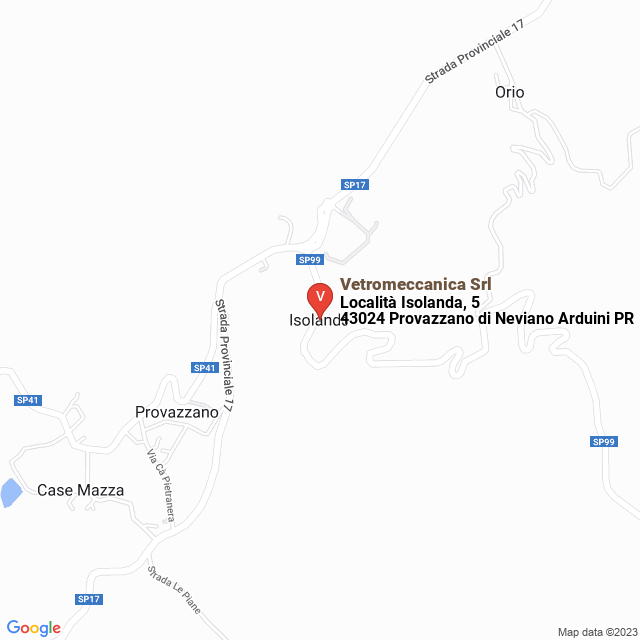 apri la mappa di Vetromeccanica Srl