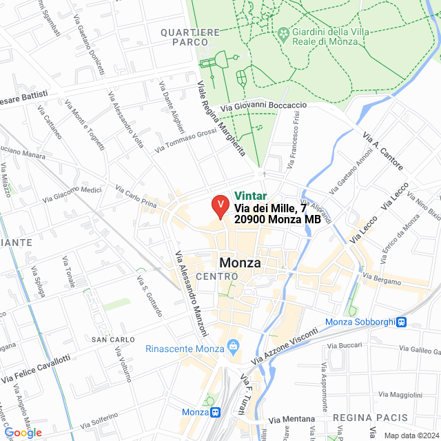 apri la mappa di Vintar