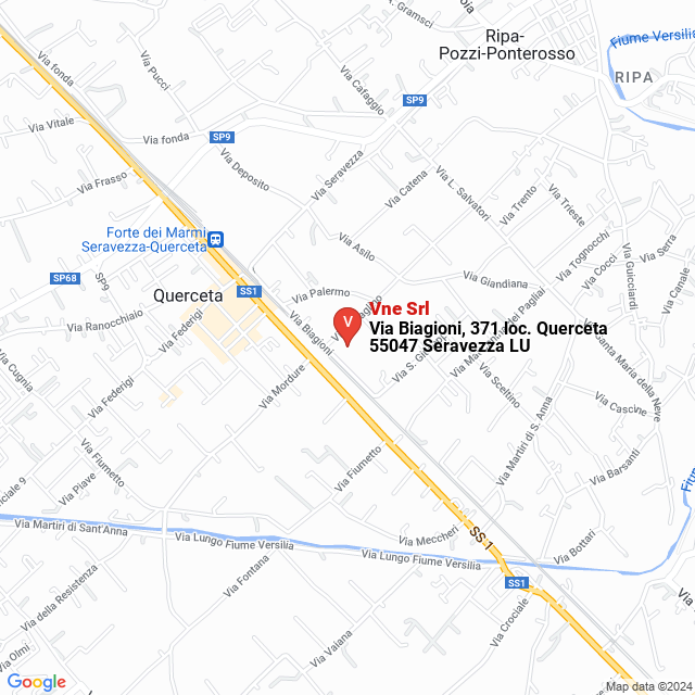 apri la mappa di Vne Srl