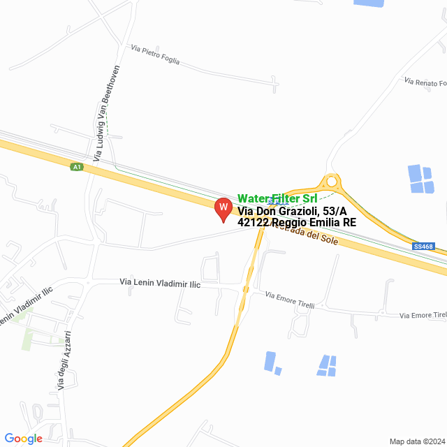 apri la mappa di Water Filter Srl