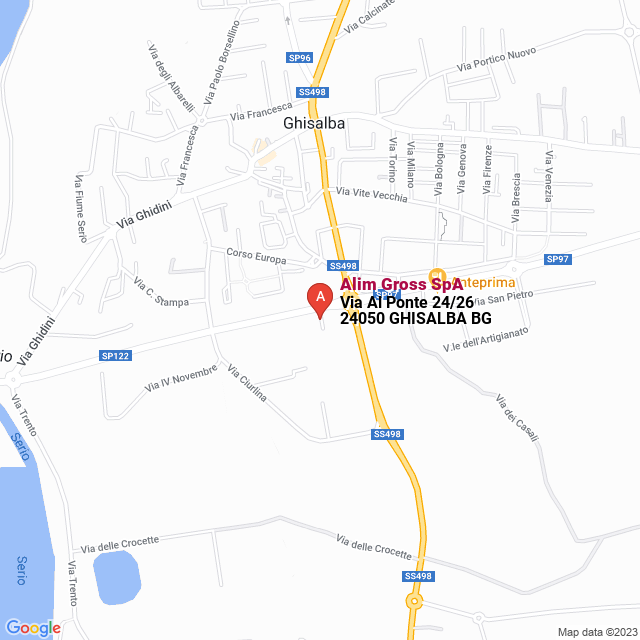 apri la mappa di Alim Gross SpA