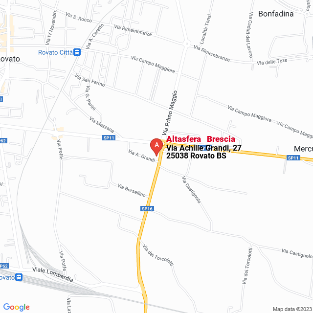 apri la mappa di Altasfera - Brescia