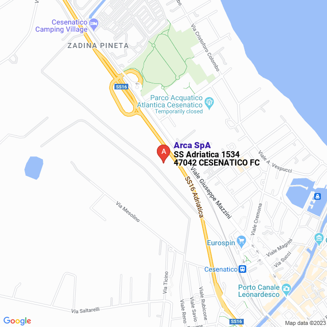 apri la mappa di Arca SpA