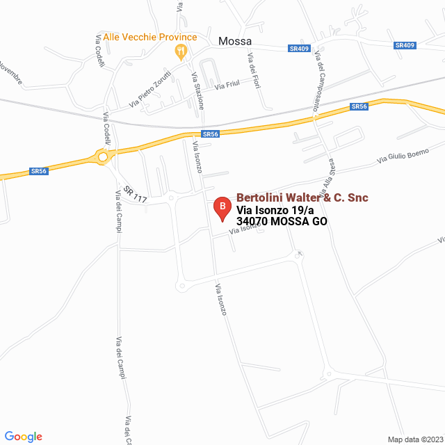 apri la mappa di Bertolini Walter & C. Snc