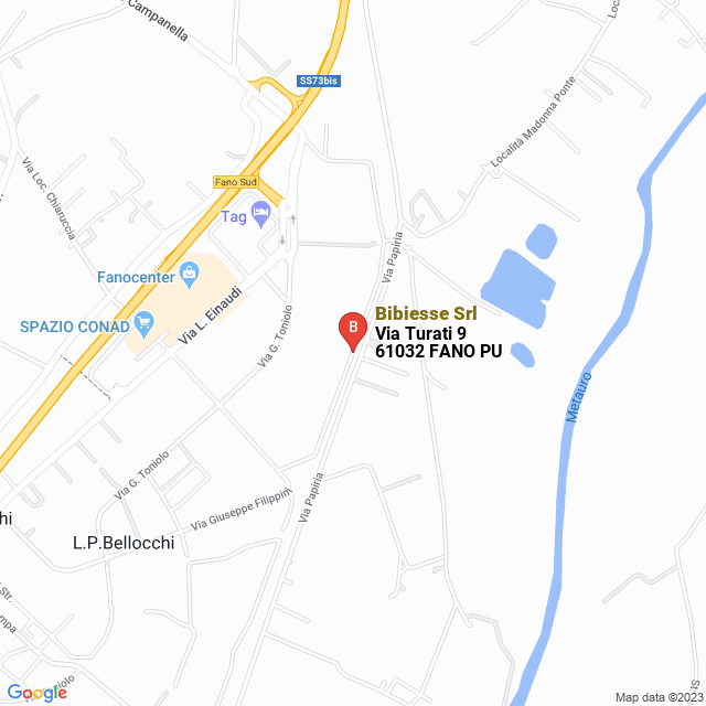 apri la mappa di Bibiesse Srl