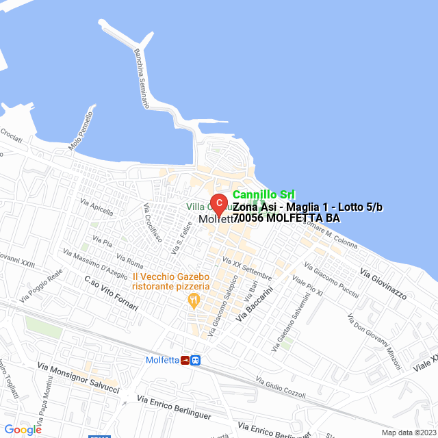 apri la mappa di Cannillo Srl