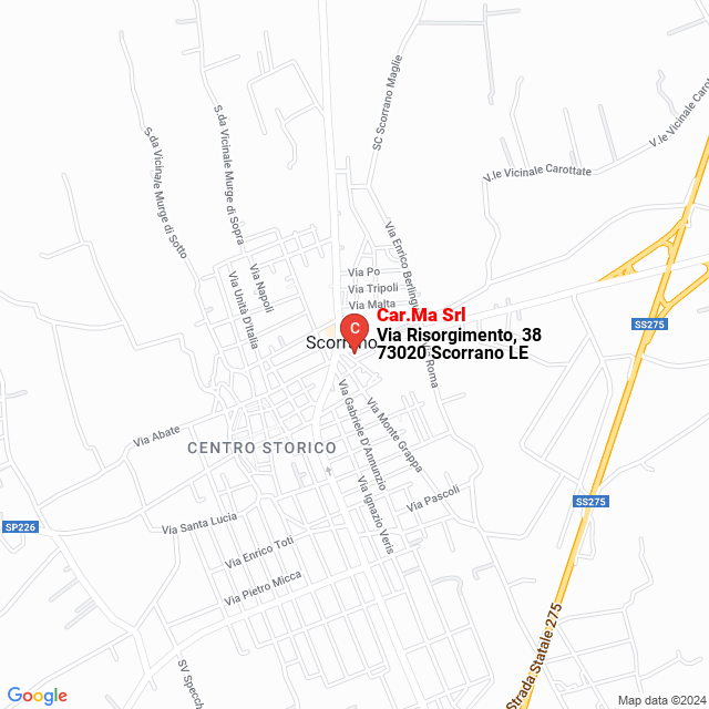 apri la mappa di Car.Ma Srl