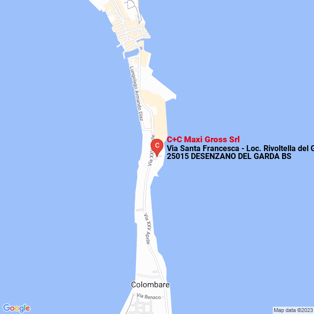 apri la mappa di C+C Maxi Gross Srl