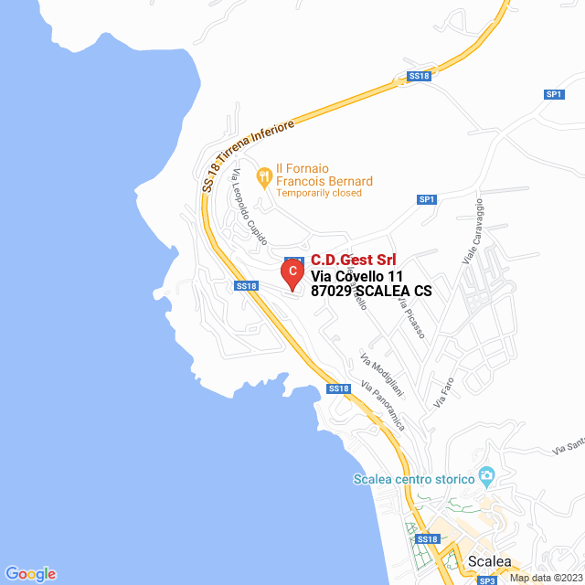 apri la mappa di C.D.Gest Srl