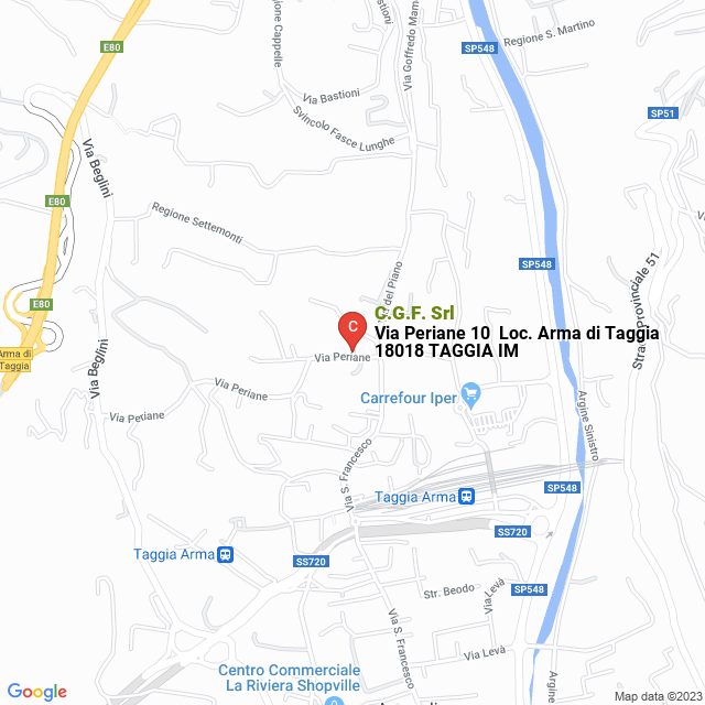 apri la mappa di C.G.F. Srl