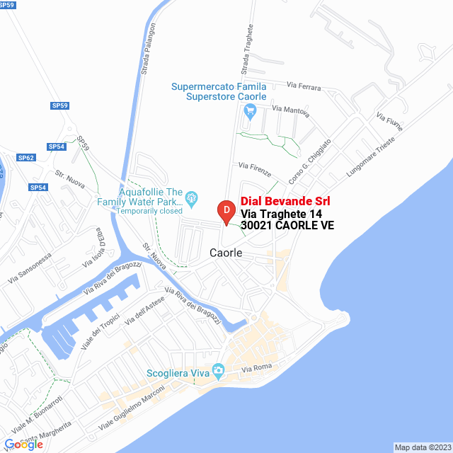 apri la mappa di Dial Bevande Srl