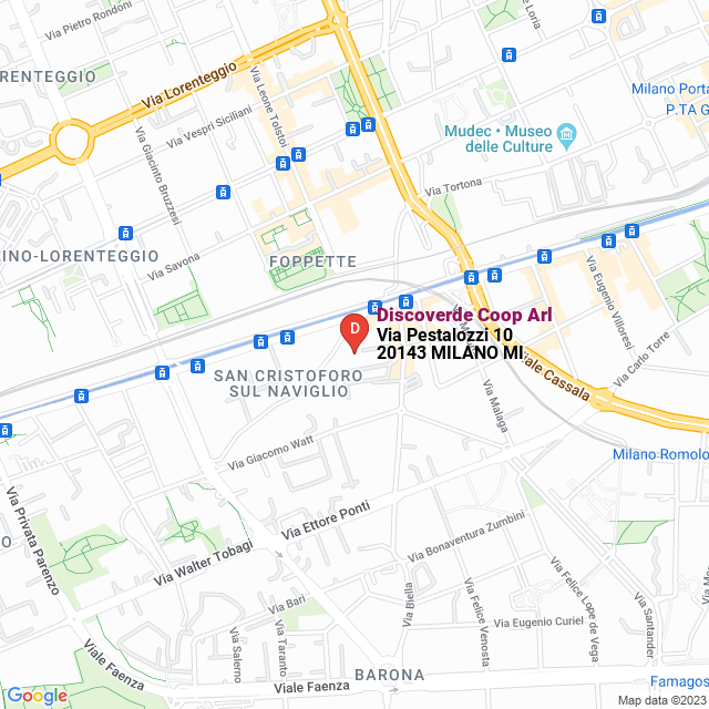 apri la mappa di Discoverde Coop Arl