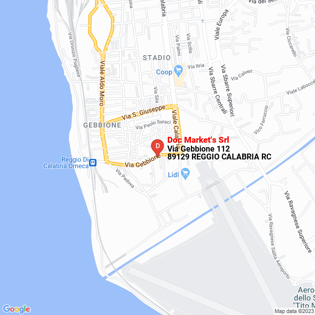apri la mappa di Doc Market‘s Srl