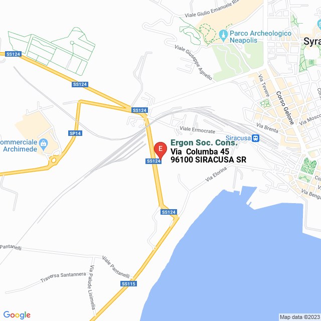 apri la mappa di Ergon Soc. Cons.